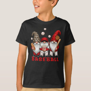 Baseball Gnomes, Funny Sport Gnomes T-Shirt