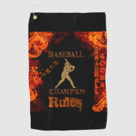 Baseball Golfhandtuch
