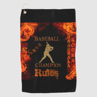 Baseball Golfhandtuch