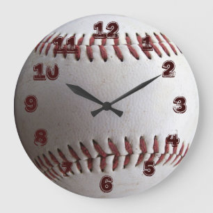 BASEBALL GROßE WANDUHR