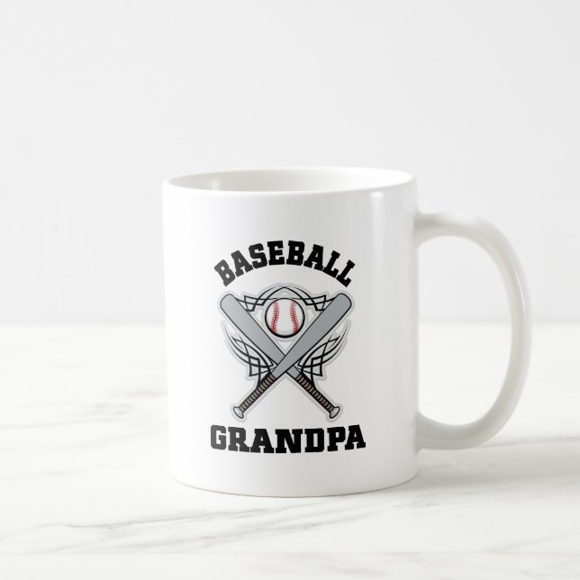 Baseball-Großvater Kaffeetasse (Rechts)