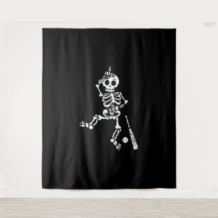 Baseball Halloween-Baseball Wandteppich