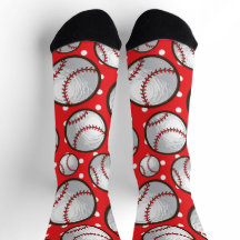 Baseball Halloween Erntedank Weihnachtssocken
