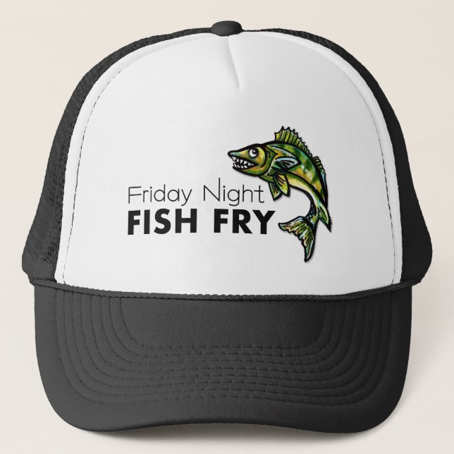 Baseball Hat - Friday Night Fish Fry Truckerkappe (Vorderseite)