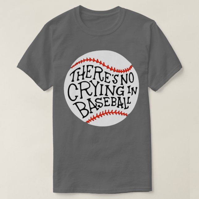 Baseball hat kein Weinen gekostet T-Shirt (Design vorne)
