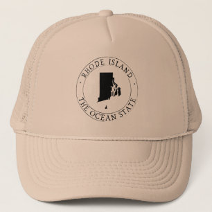Baseball-Hat-Rhode-Insel Truckerkappe