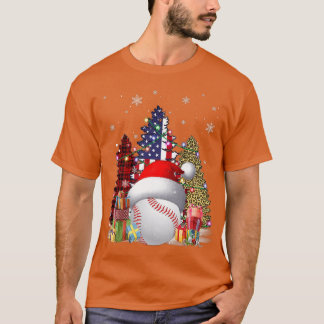 Baseball Hat Santa Flag Us Buffalo Kariert Leopard T-Shirt