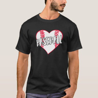 Baseball Heart T-Shirt