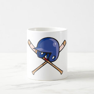 Baseball Helm und Fleet Sports Kaffeetasse