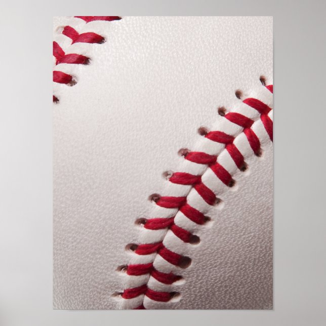Baseball - Hintergrundinformationen zu Sportvorlag Poster (Vorne)