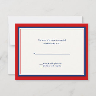 Baseball Hochzeitskarten RSVP Karte