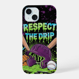 Baseball Ice Cream Drip With Sprinkles Home Plate iPhone 15 Hülle