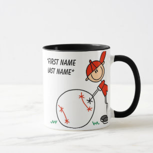 Baseball Ich bin 7 anpassbarer Becher Tasse