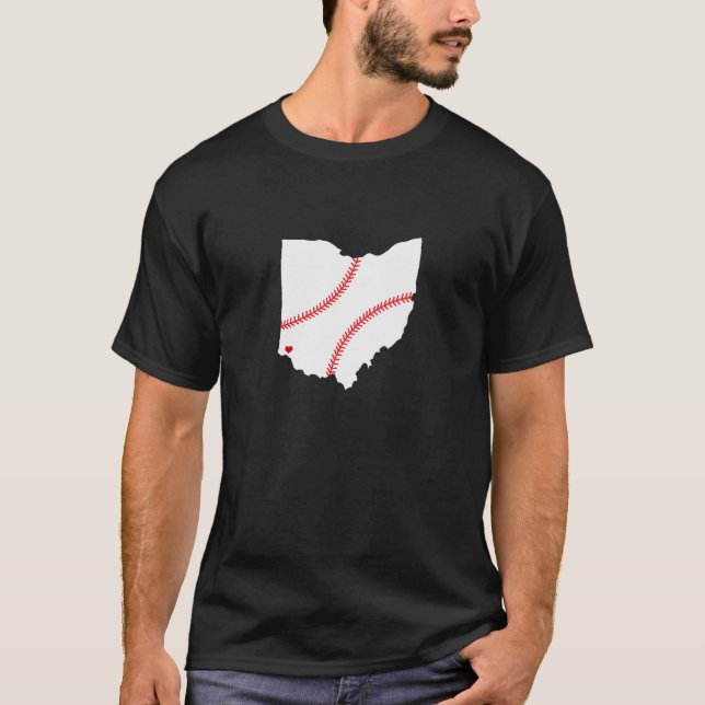 Baseball in Ohio T-Shirt (Vorderseite)