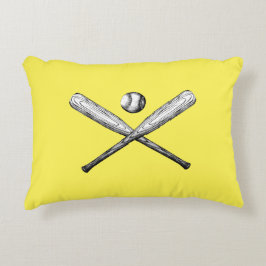 Baseball-Inspiriert Bekleidung Dekokissen