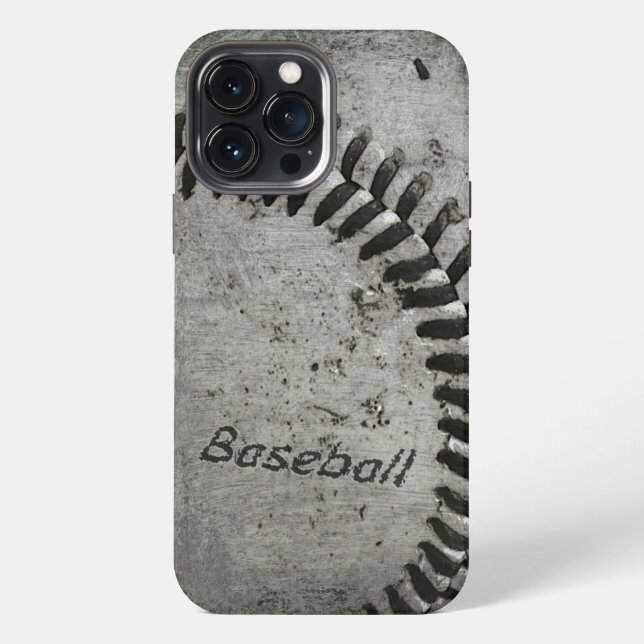 Baseball iPhone 13 Pro Max Hülle (Rückseite)