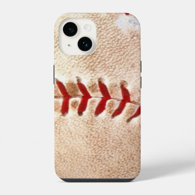 Baseball iPhone 14 Hülle (Rückseite)