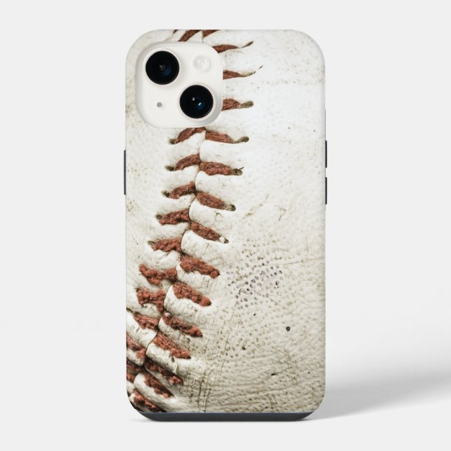 Baseball iPhone 14 Hülle (Rückseite)