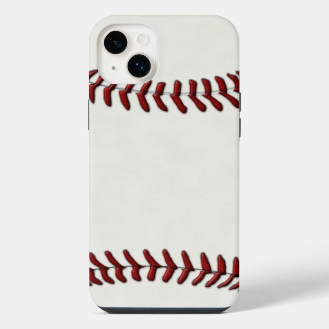 Baseball iPhone 14 Plus Hülle (Rückseite)