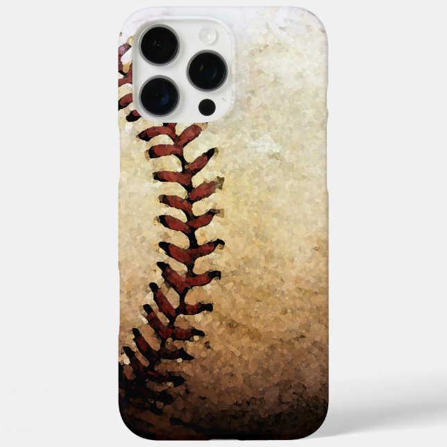 Baseball iPhone 16 Pro Max Hülle (Rückseite)