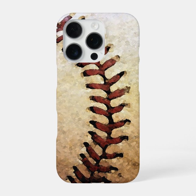 Baseball iPhone Hülle (Rückseite)