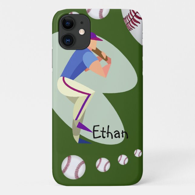 Baseball iPhone-Hülle Case-Mate iPhone Hülle (Rückseite)