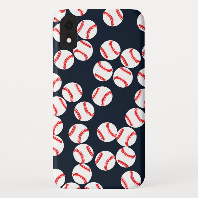 Baseball iPhone XR Hüllen (Rückseite)