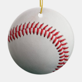 Baseball ist cool keramik ornament