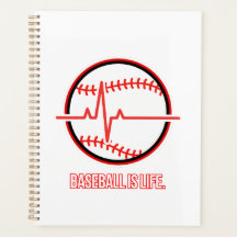Baseball ist Lebens Herzschlag Puls Grafik