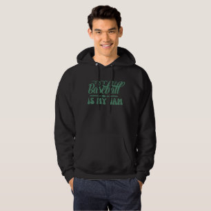 BASEBALL IST MEIN JAM lustig typografischer Baseba Hoodie