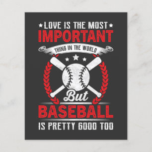 Baseball ist ziemlich gut flyer