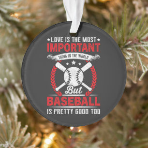 Baseball ist ziemlich gut ornament