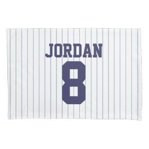 Baseball Jersey mit Individuelle Name und Nummer Kissenbezug