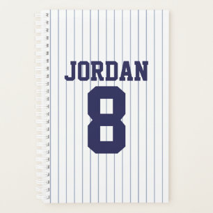 Baseball Jersey mit Individuelle Name und Nummer Planer