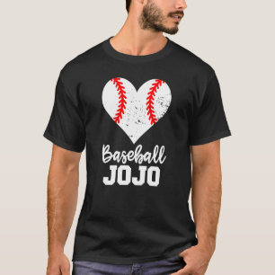 Baseball Jojo Baseball Herz Grandma Jojo T-Shirt