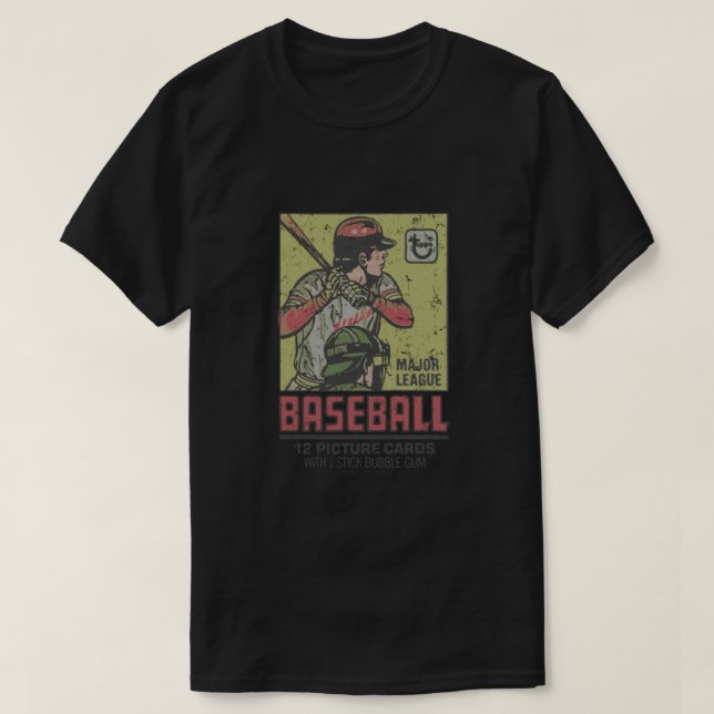 Baseball-Karten 1 unverzichtbar T-Shirt (Design vorne)