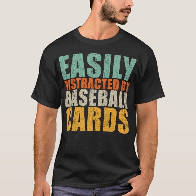 Baseball-Karten-Sprichwort-Baseball-Fan T-Shirt (Vorderseite)
