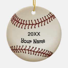 Baseball Keramik Ornament