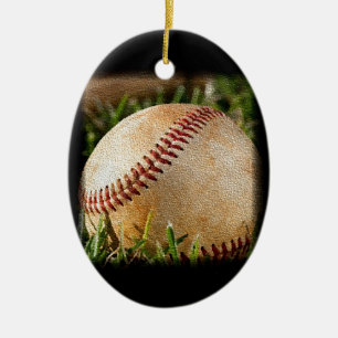 Baseball Keramik Ornament