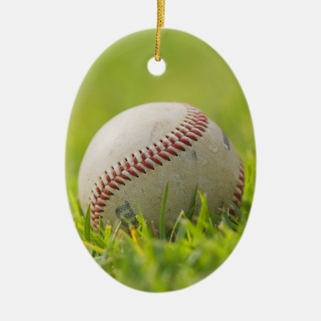Baseball Keramikornament (Vorne)
