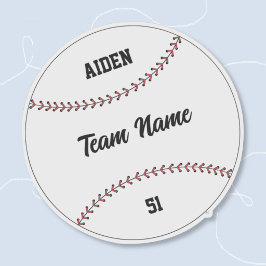 Baseball-Kind-Team-Name-Nr.-Vinyl-Aufkleber Aufkleber