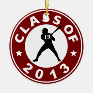 Baseball-Klasse 2013 Keramikornament