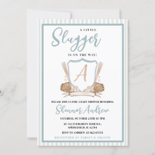 Baseball Kleinigkeit Sportdusche Einladung