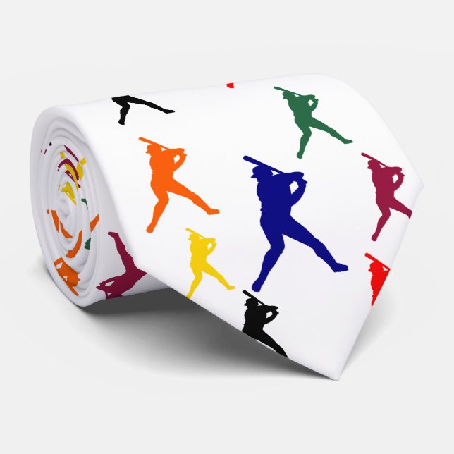 BASEBALL KRAWATTE (Gerollt)