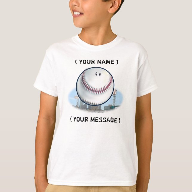 Baseball-kundengerechter T - Shirt (Vorderseite)