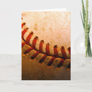 Baseball-Kunst Karte