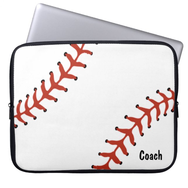 Baseball-Laptop-Sleeve Laptopschutzhülle (Vorderseite)
