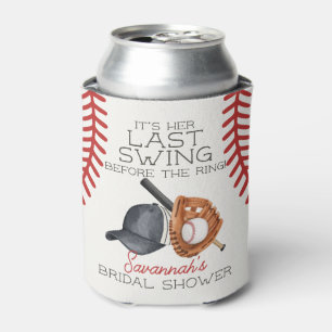 Baseball Last Swing Zuhause Run Brautparty Bevorzu Dosenkühler