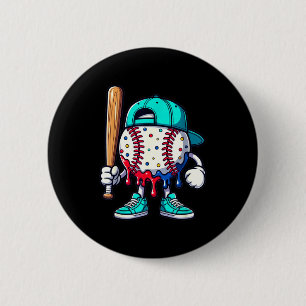 Baseball-Lebensstil 101 Bekleidung Jugend Drip Bas Button