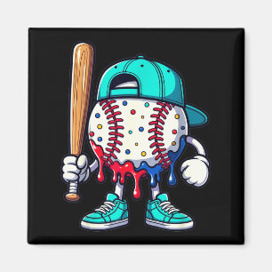 Baseball-Lebensstil 101 Bekleidung Jugend Drip Bas Magnet